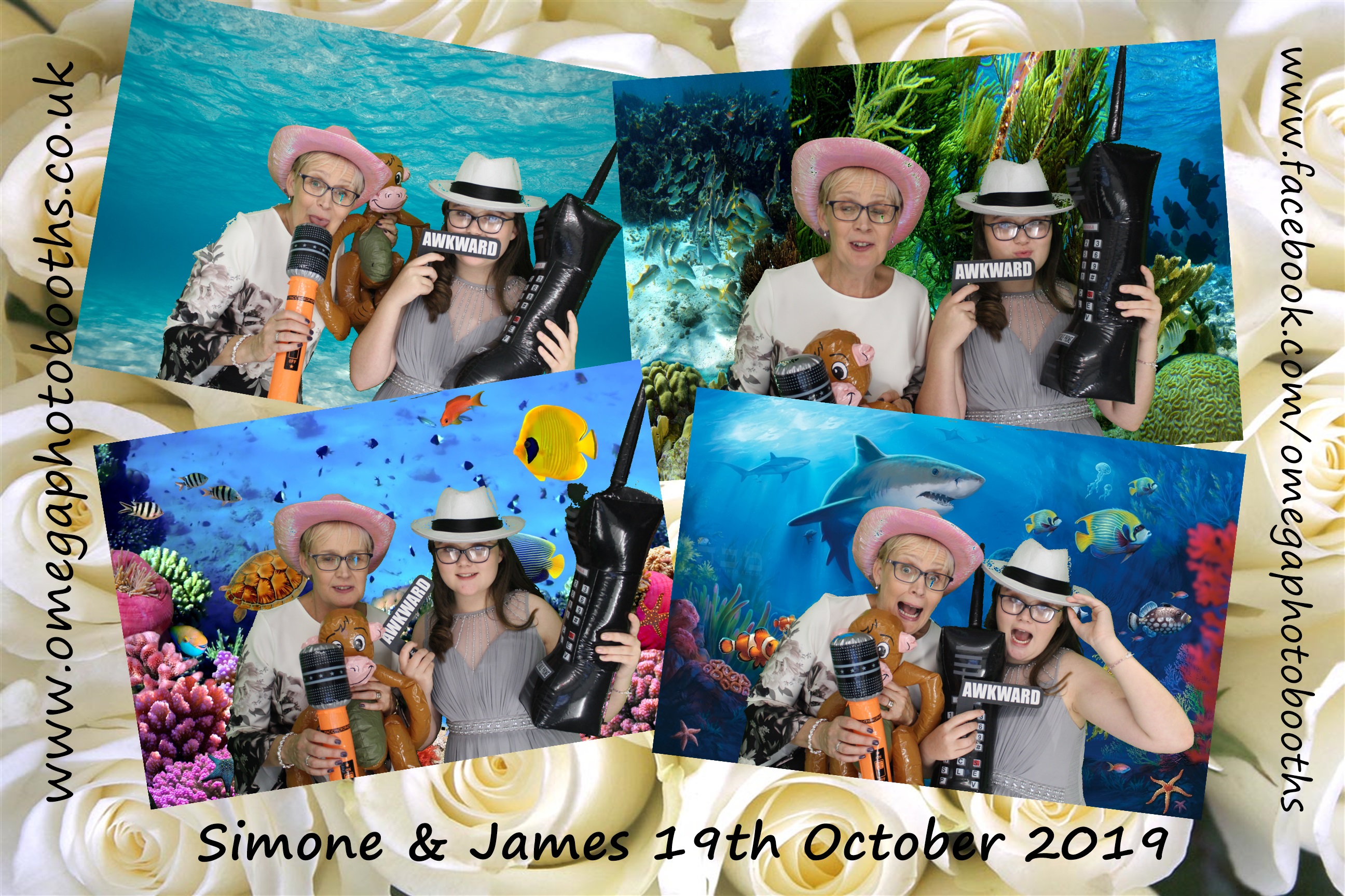 Simone & James Wedding | View more photos from the event at gallery.omegaphotobooths.co.uk/u/Omega-Photobooths/Simone-James-Wedding
